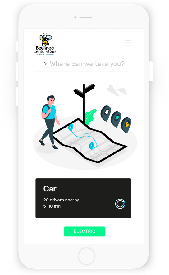 Beeline And Century Cars App Our Apps - Beeline And Century Cars